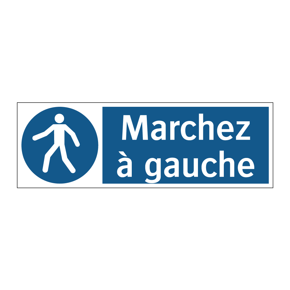 Marchez à gauche