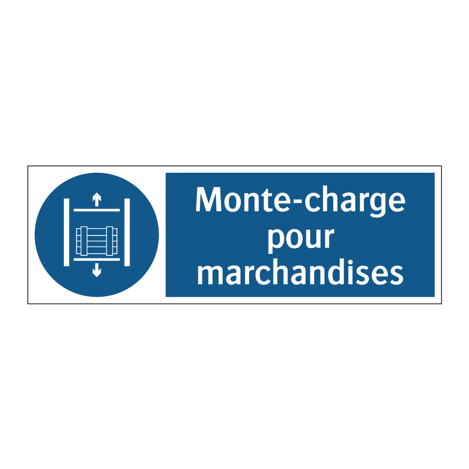 Monte-charge pour marchandises