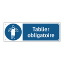 Tablier obligatoire