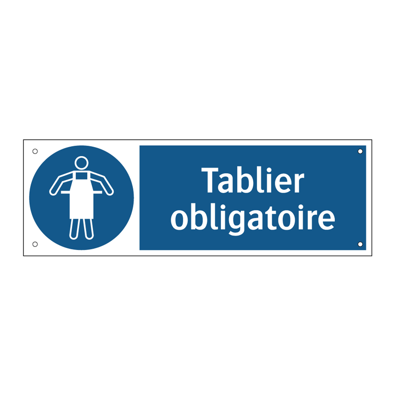 Tablier obligatoire