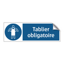 Tablier obligatoire