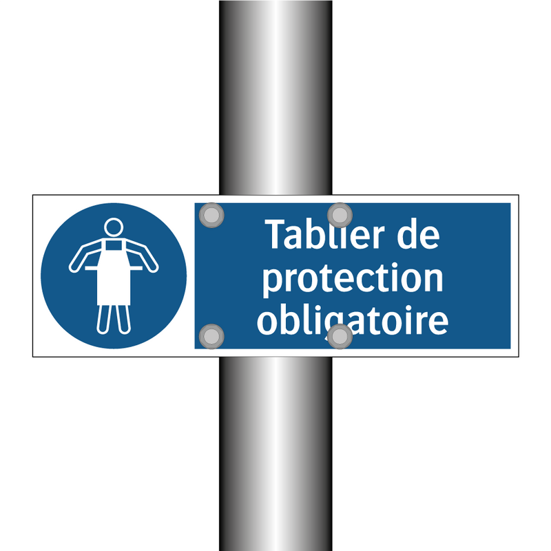 Tablier de protection obligatoire
