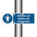Utilisez un tablier de protection