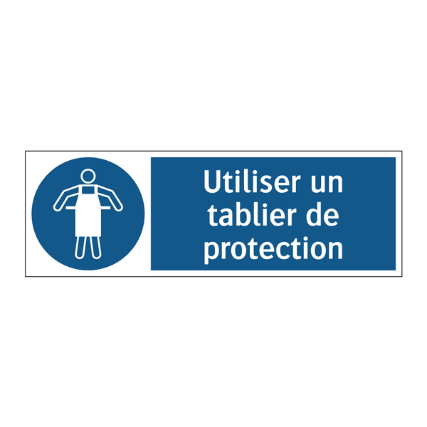 Utiliser un tablier de protection
