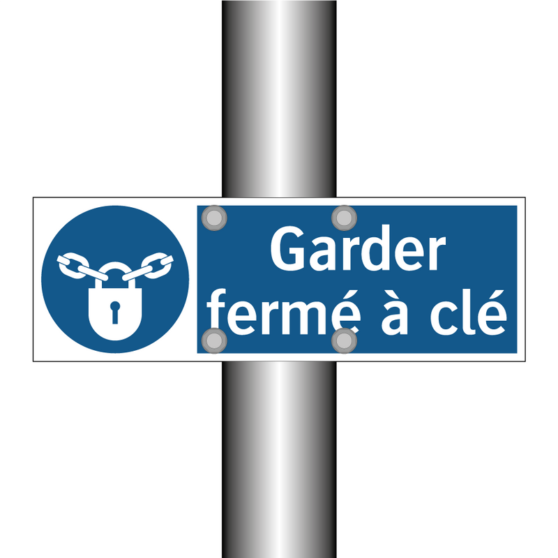 Garder fermé à clé