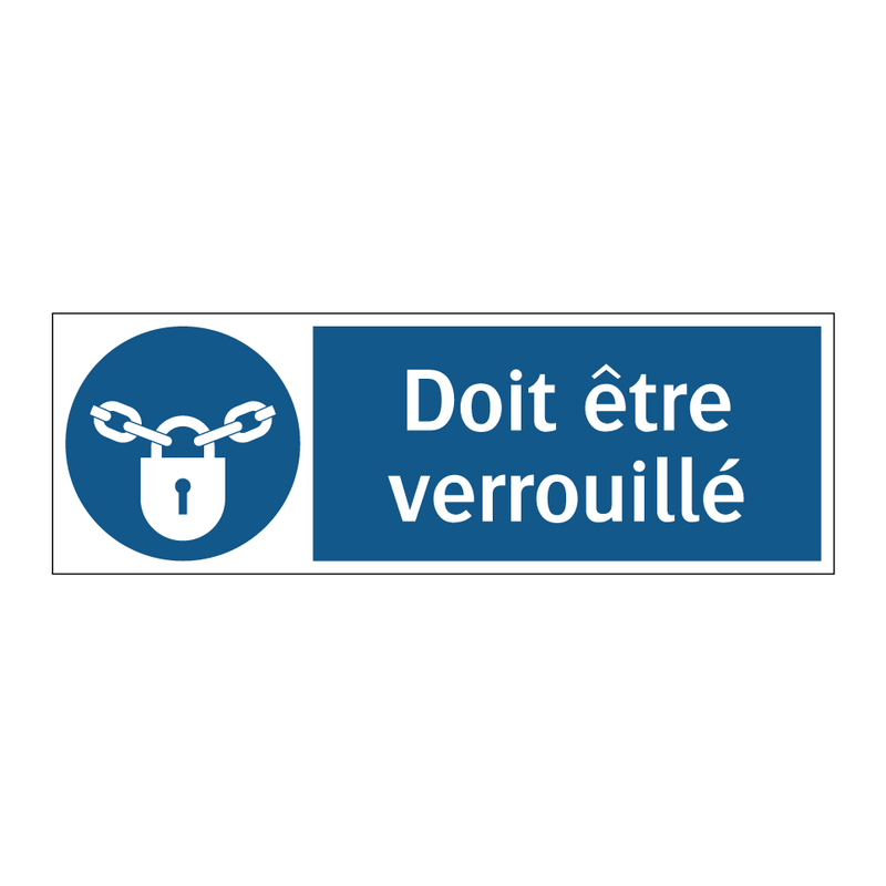 Doit être verrouillé