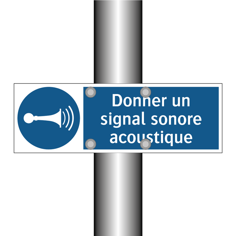 Donner un signal sonore acoustique