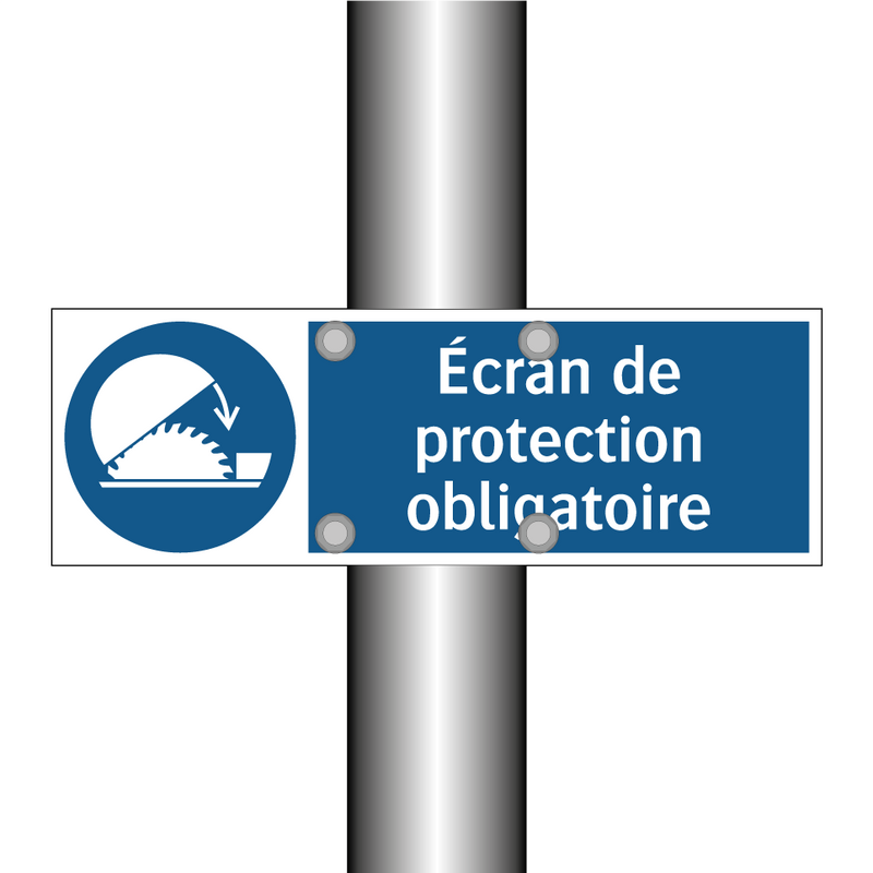 Écran de protection obligatoire