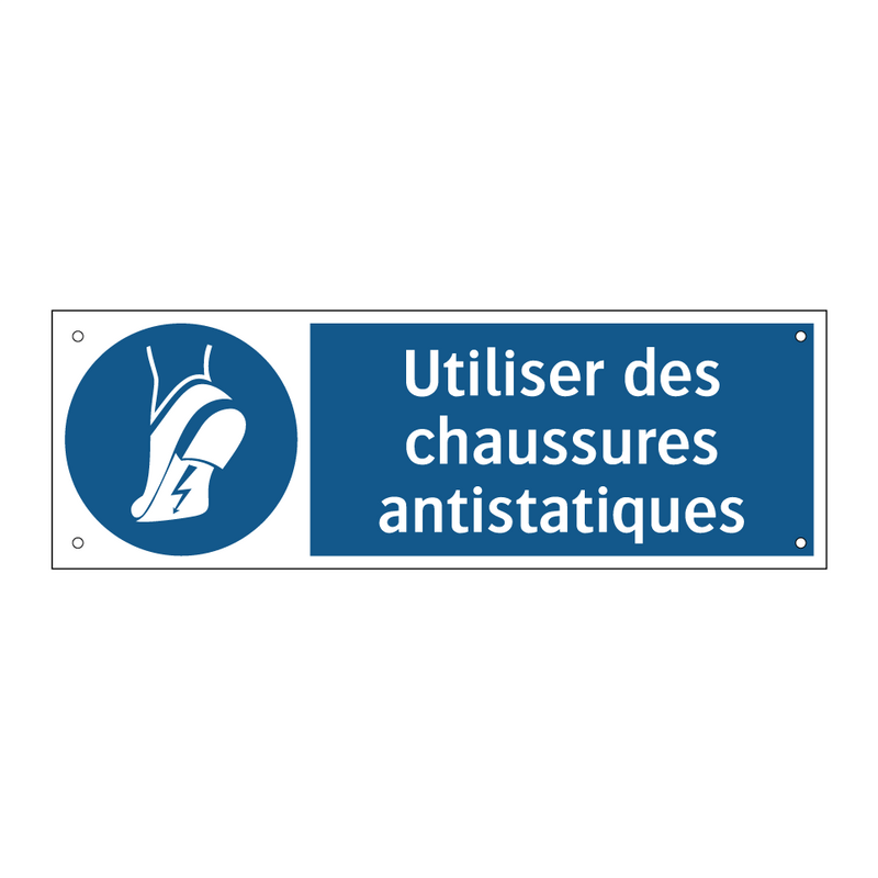 Utiliser des chaussures antistatiques