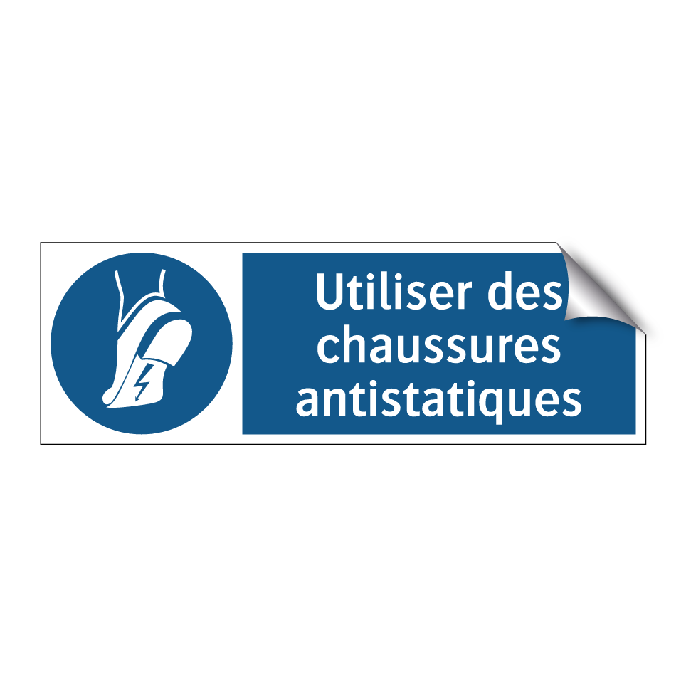 Utiliser des chaussures antistatiques