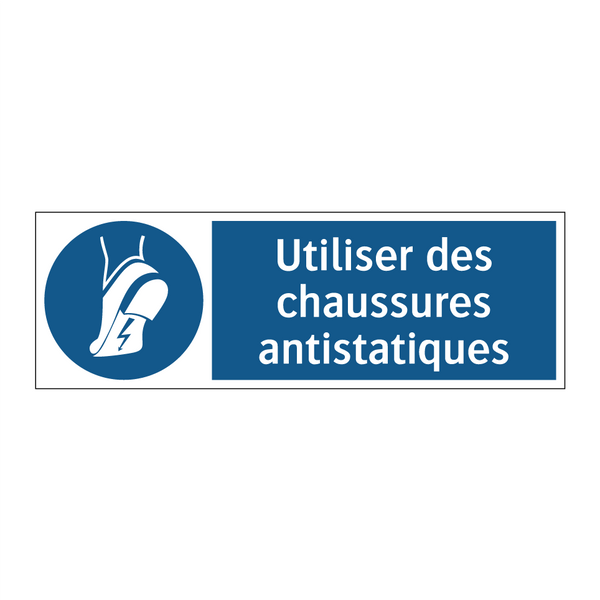 Utiliser des chaussures antistatiques