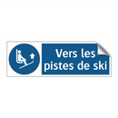 Vers les pistes de ski