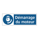 Démarrage du moteur