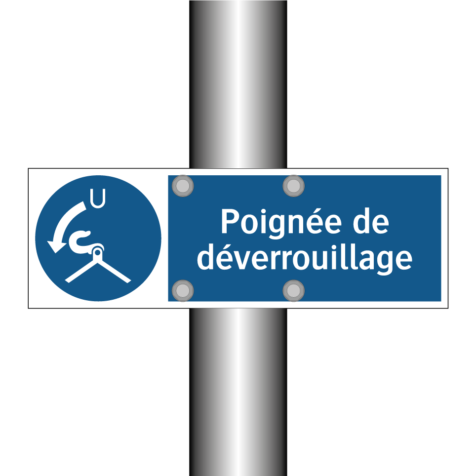 Poignée de déverrouillage