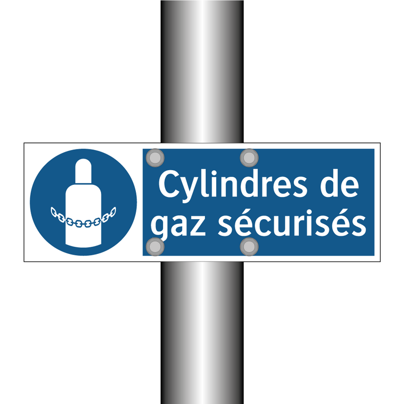 Cylindres de gaz sécurisés