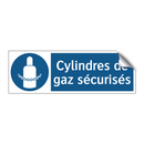 Cylindres de gaz sécurisés