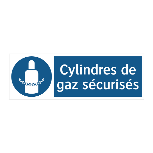 Cylindres de gaz sécurisés