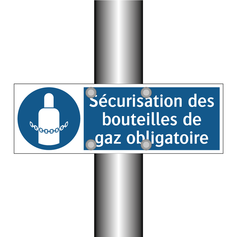 Sécurisation des bouteilles de gaz obligatoire