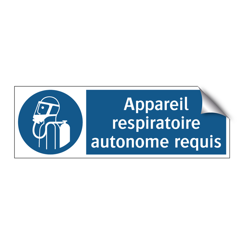 Appareil respiratoire autonome requis