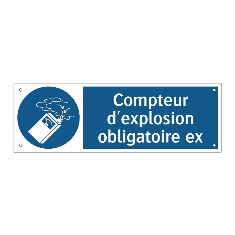 Compteur d'explosion obligatoire ex