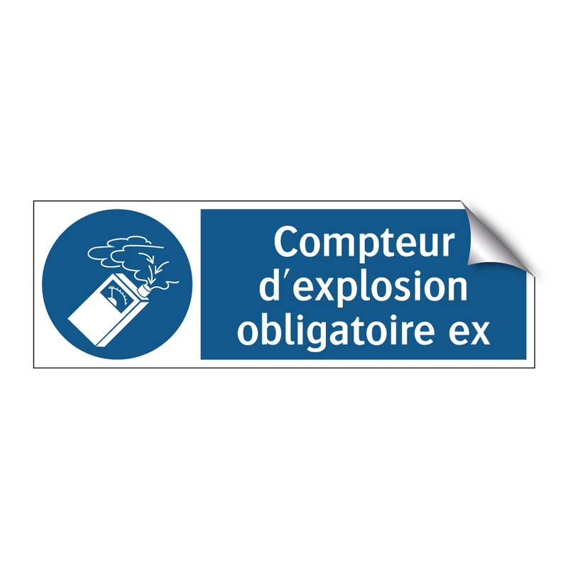 Compteur d'explosion obligatoire ex