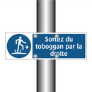 Sortez du toboggan par la droite