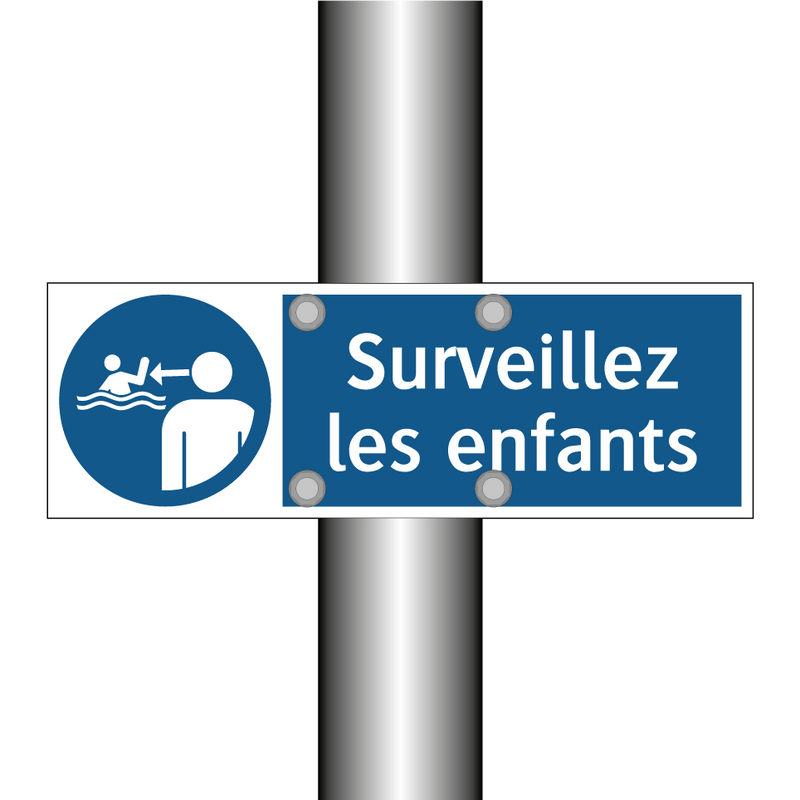 Surveillez les enfants