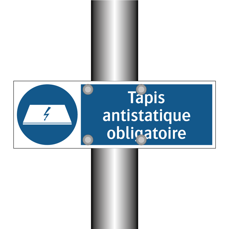 Tapis antistatique obligatoire