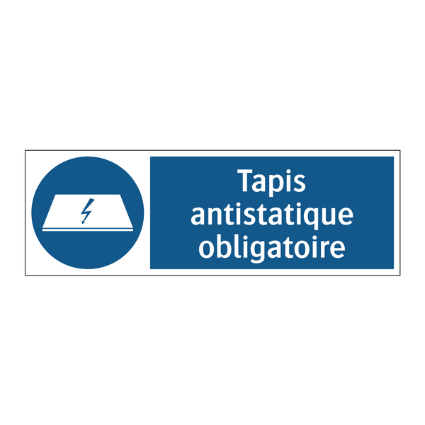 Tapis antistatique obligatoire