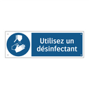 Utilisez un désinfectant