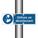 Utilisez un désinfectant