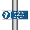 Vêtements ignifugés obligatoires