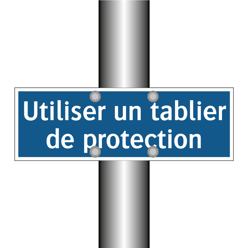 Utiliser un tablier de protection
