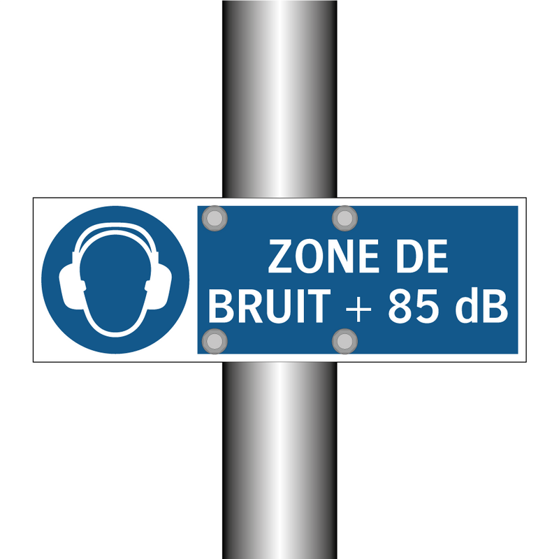ZONE DE BRUIT + 85 dB