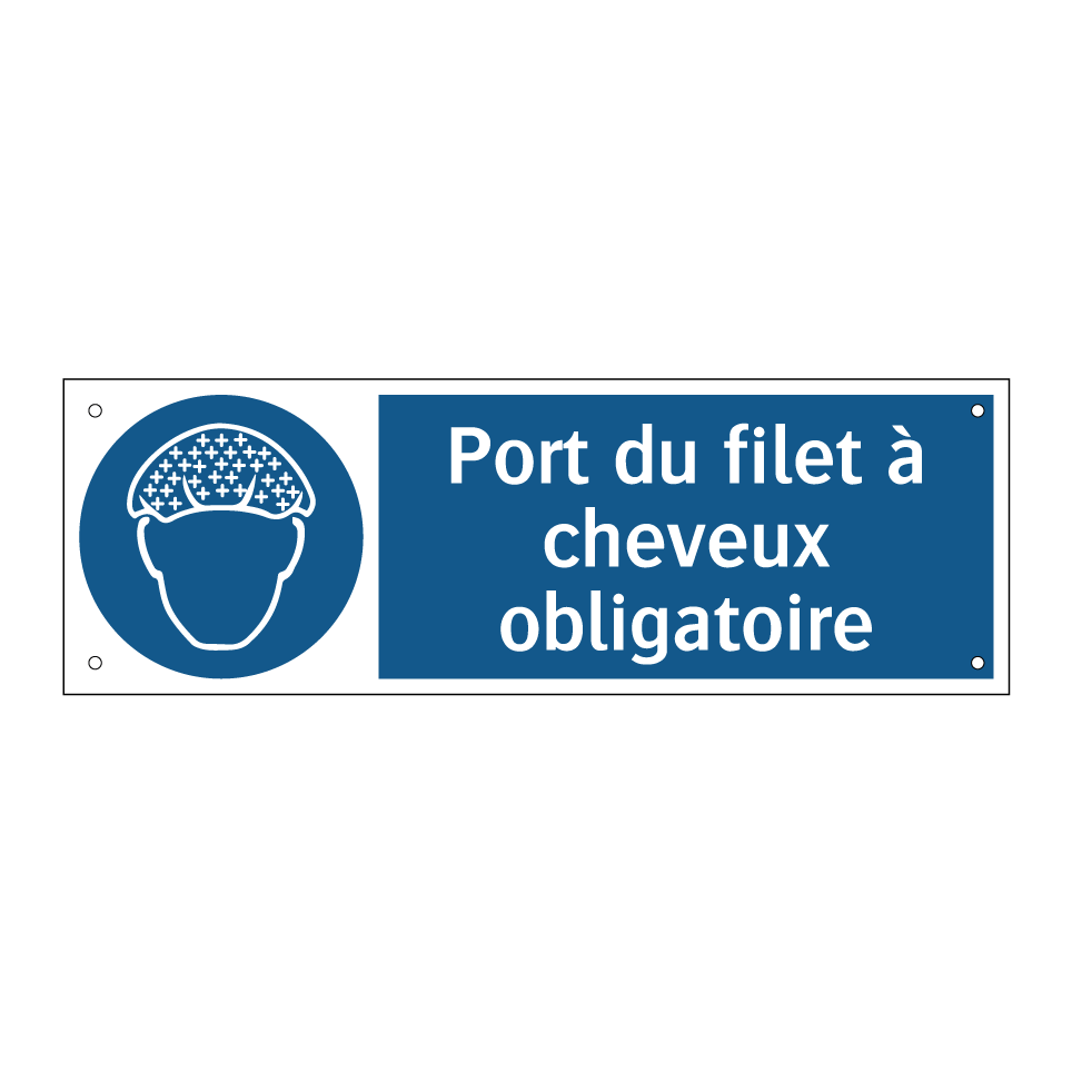 Port du filet à cheveux obligatoire