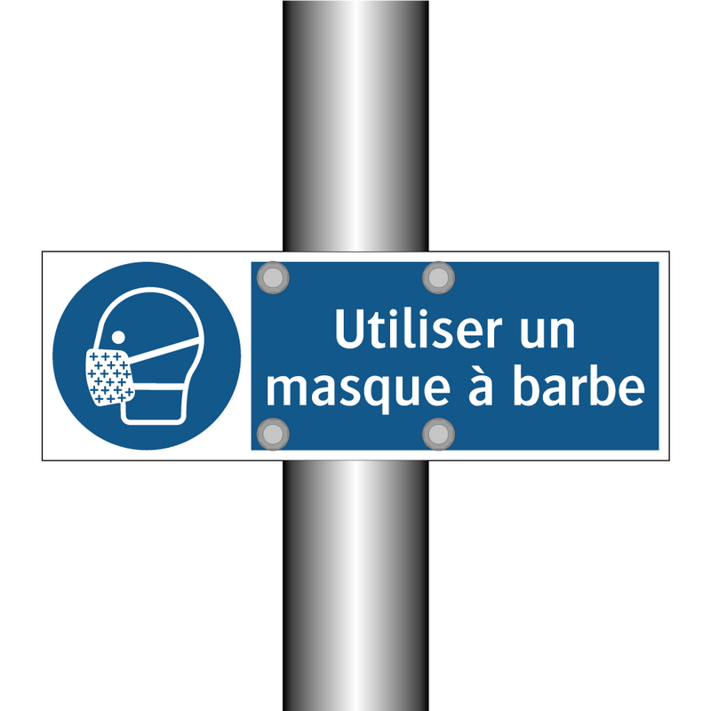 Utiliser un masque à barbe