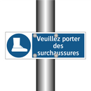 Veuillez porter des surchaussures