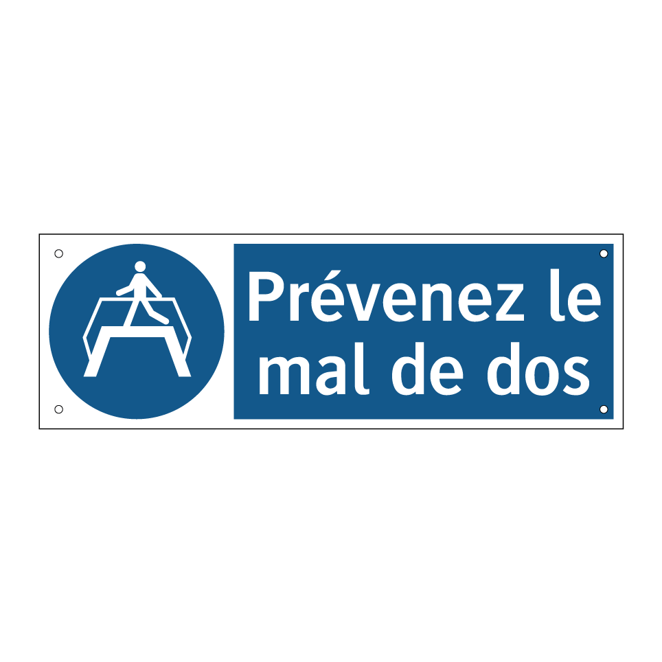 Prévenez le mal de dos