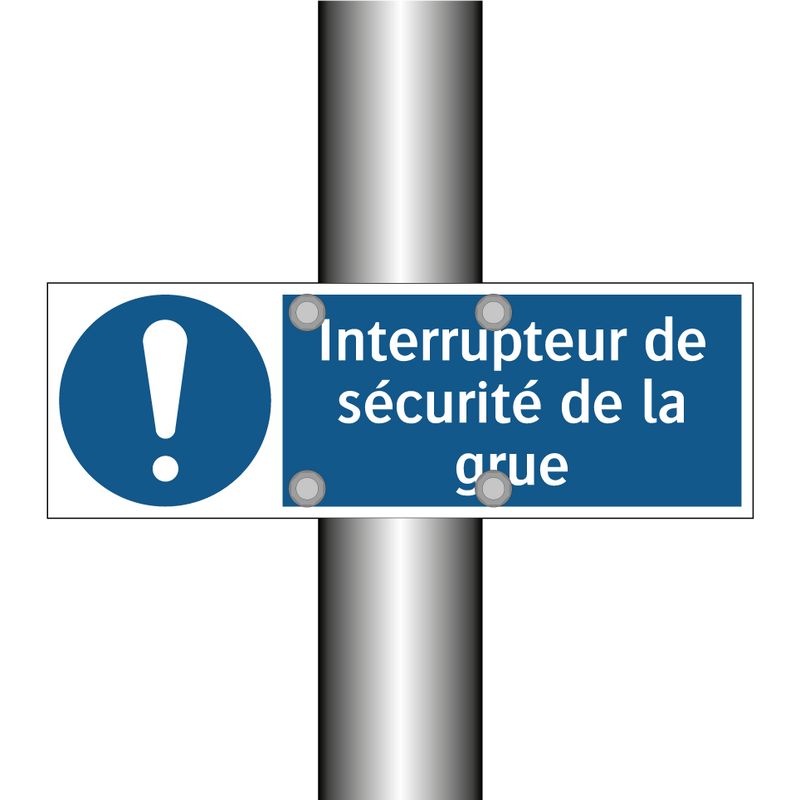 Interrupteur de sécurité de la grue