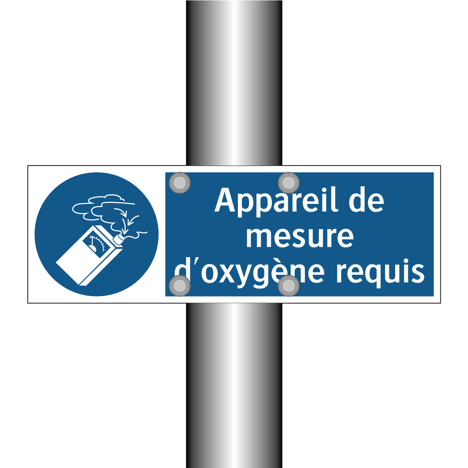 Appareil de mesure d'oxygène requis