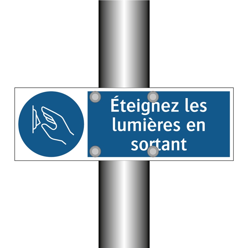 Éteignez les lumières en sortant