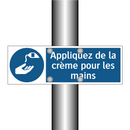 Appliquez de la crème pour les mains