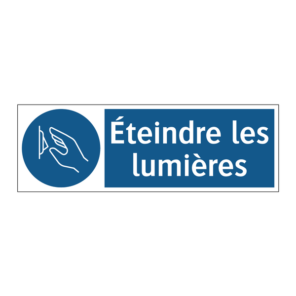 Éteindre les lumières