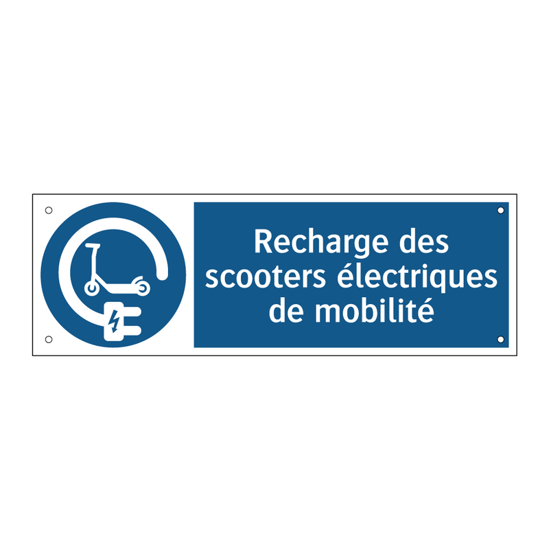 Recharge des scooters électriques de mobilité