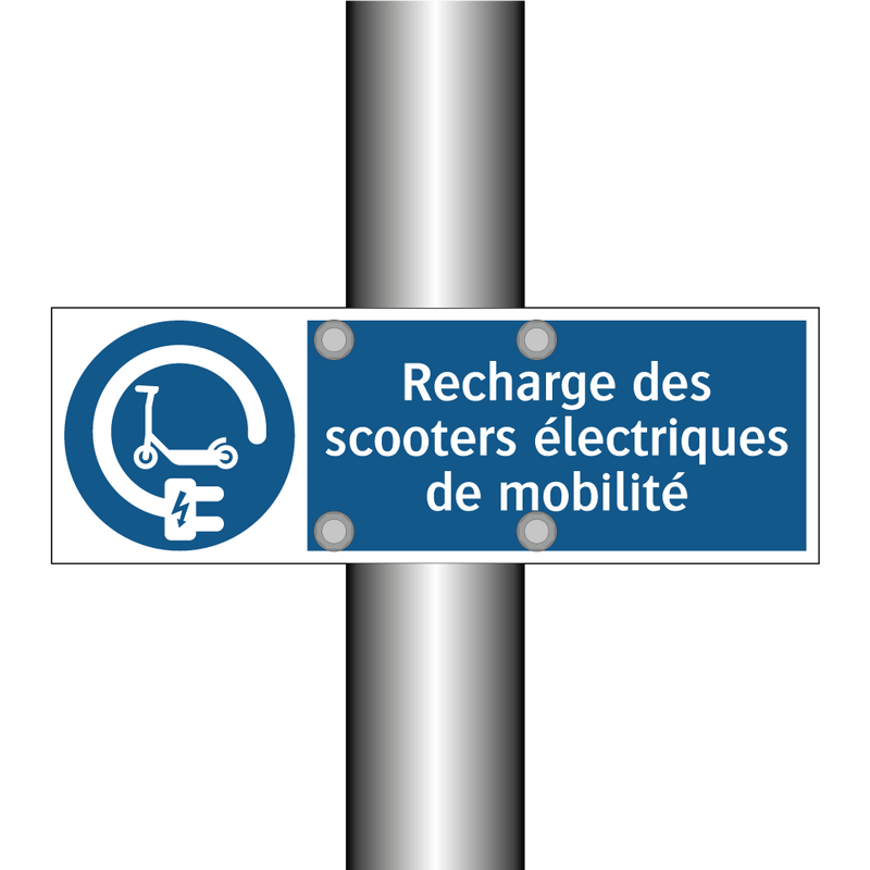 Recharge des scooters électriques de mobilité