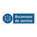 Ascenseur de service