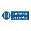 Ascenseur de service