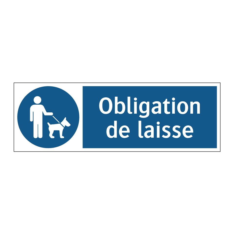 Obligation de laisse