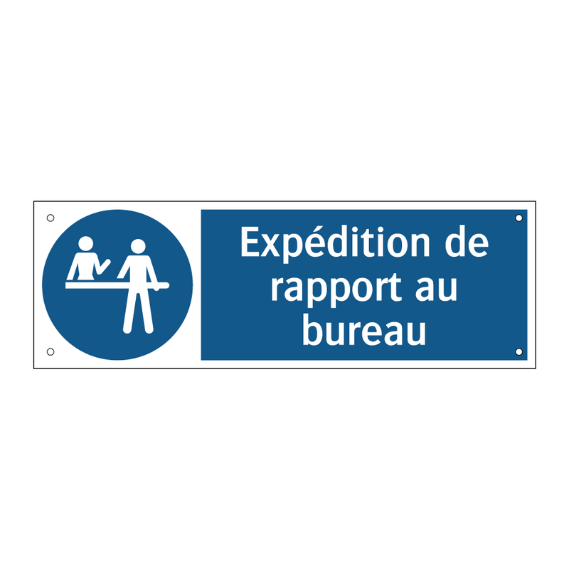 Expédition de rapport au bureau