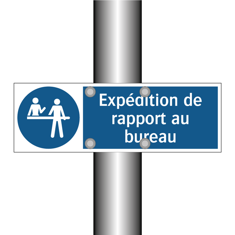 Expédition de rapport au bureau